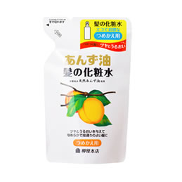 「柳屋 あんず油 髪の化粧水」<つめかえ用>