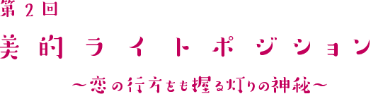 第1回 フェイスコントロール・唇編 ～夢を叶える唇の魔法～